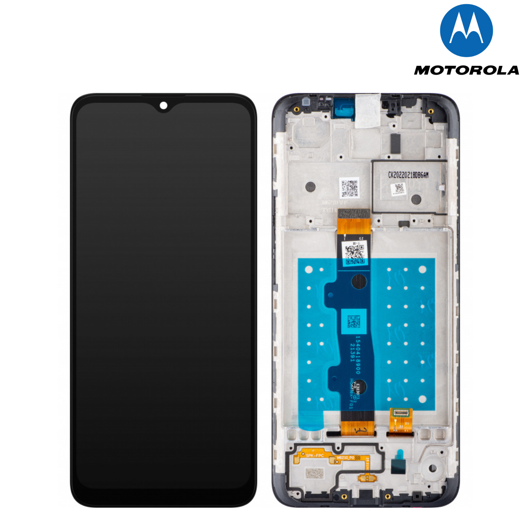 Motorola Moto G8 Power, Smoke Black Service Pack LCD